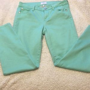 Skinny, Capri (depends on person) jeans